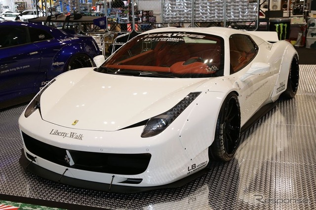 インポートカー部門:Liberty Walk『LB☆WORKS 458』