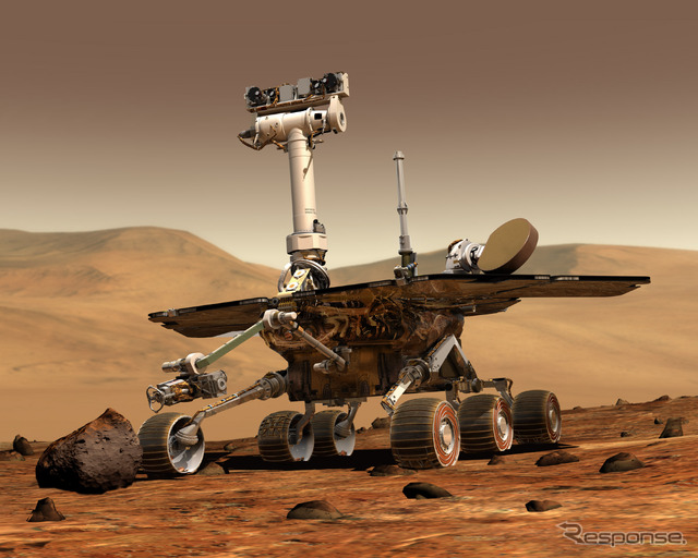 当初3カ月の活動予定を越え、10年にわたって活躍する火星ローバー・オポチュニティ
