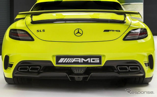 MGパフォーマンススタジオが手がけたメルセデスベンツSLS AMG ブラックシリーズ