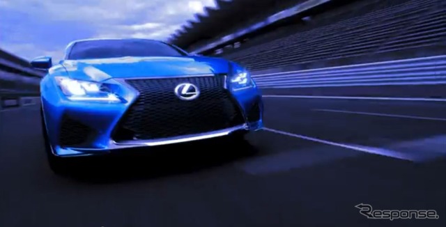 レクサス RC F の公式映像