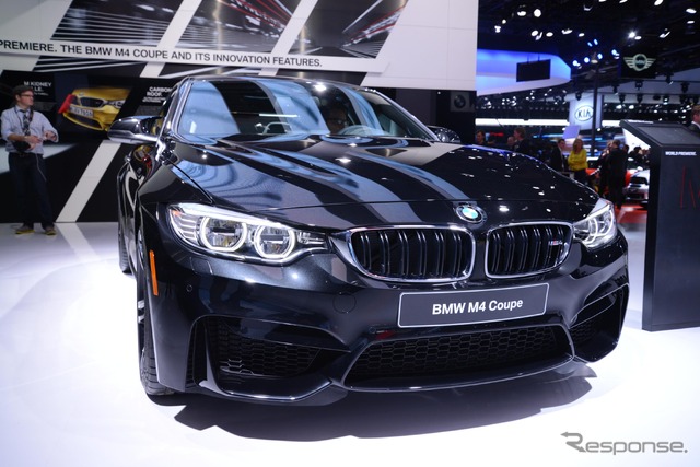 BMW M4クーペ(デトロイトモーターショー14)