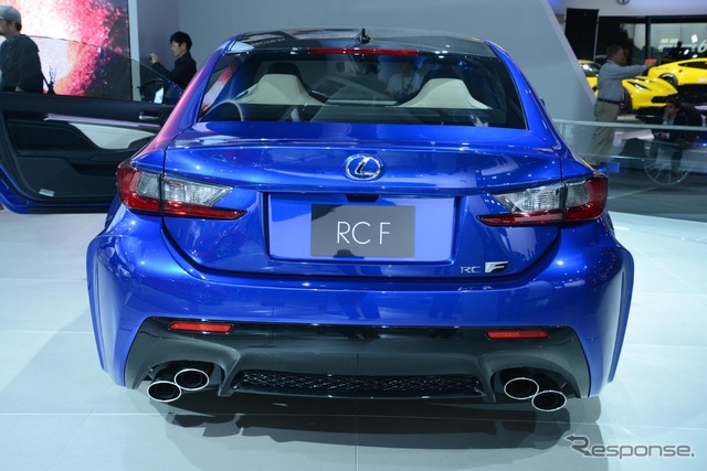 レクサスRC F(デトロイトモーターショー14)