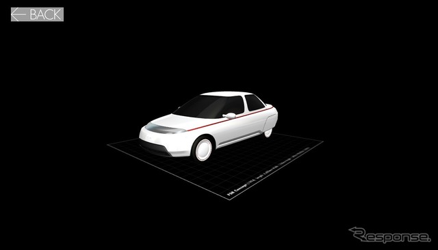 ホンダ 3D デザイン アーカイブズ WEBページ(ホンダ FSRコンセプト)