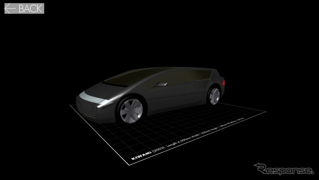 ホンダ 3D デザイン アーカイブズ WEBページ(ホンダ KIWAMI)