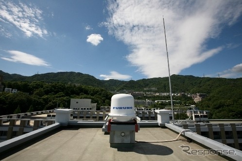 古野電気、ベルギーで降雨観測試験を実施