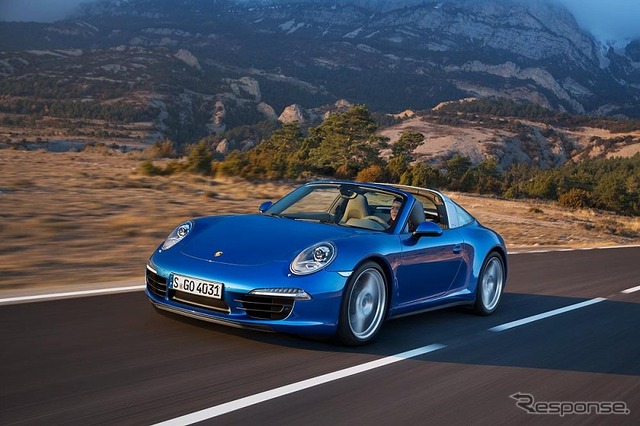ポルシェ・新型911タルガ4