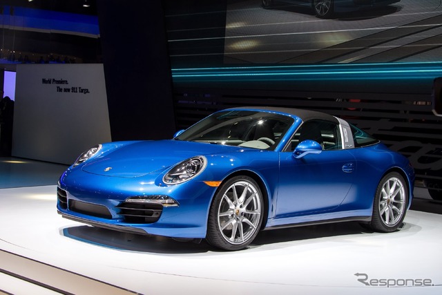 ポルシェ911 タルガ4(デトロイトモーターショー14)