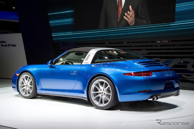 ポルシェ911 タルガ4(デトロイトモーターショー14)