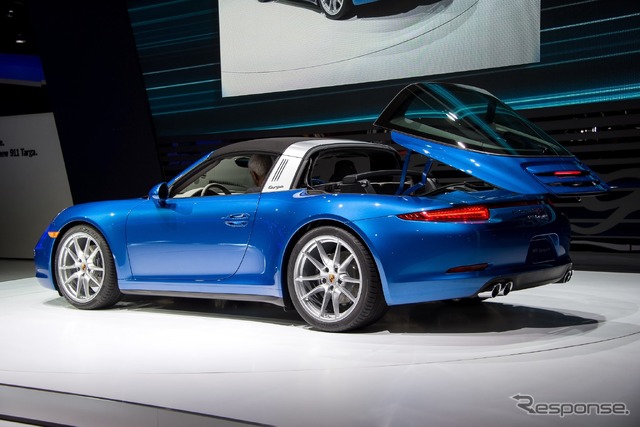 ポルシェ911 タルガ4(デトロイトモーターショー14)
