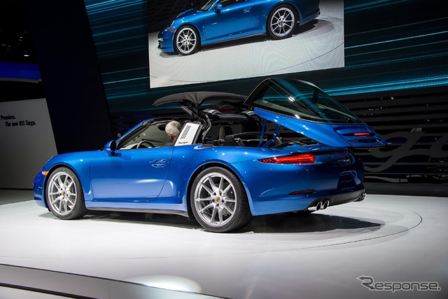 ポルシェ911 タルガ4(デトロイトモーターショー14)