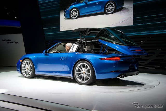 ポルシェ911 タルガ4(デトロイトモーターショー14)