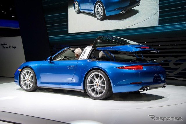 ポルシェ911 タルガ4(デトロイトモーターショー14)