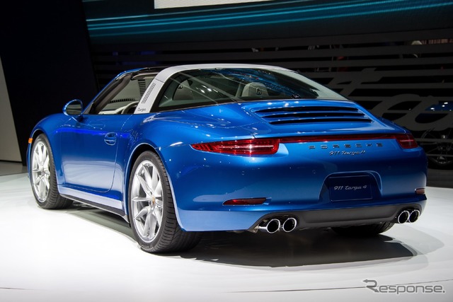 ポルシェ911 タルガ4(デトロイトモーターショー14)