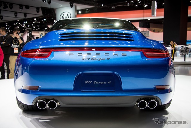 ポルシェ911 タルガ4(デトロイトモーターショー14)