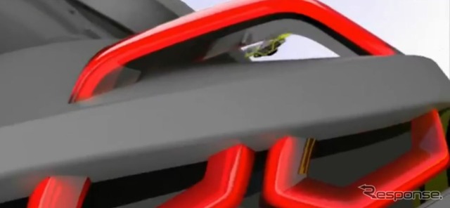 ルノーの謎のコンセプトカーの予告イメージ