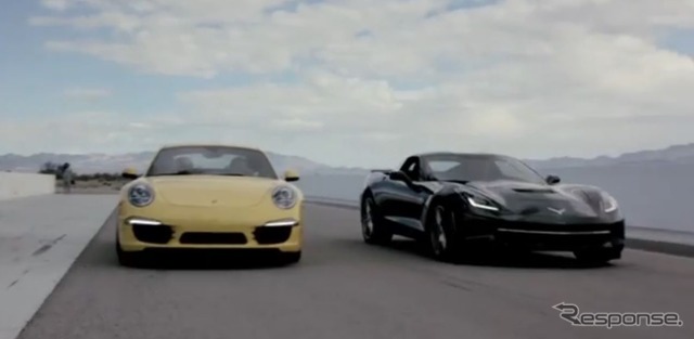 ポルシェ911カレラSと新型シボレーコルベットを徹底比較した米『/DRIVE』