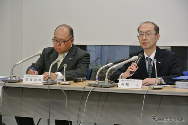 富士重工業決算会見