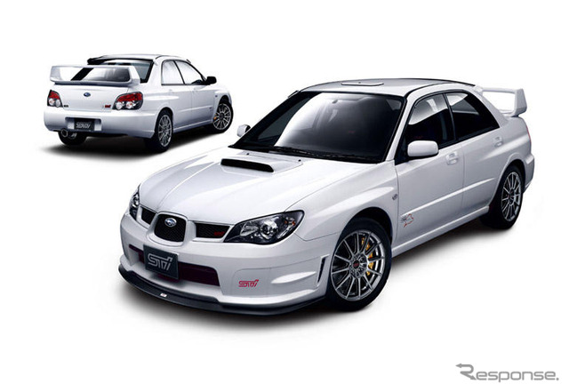 ラリージャパン記念、スバル インプレッサ セダン WRX「STI spec C TYPE RA 2005」発売