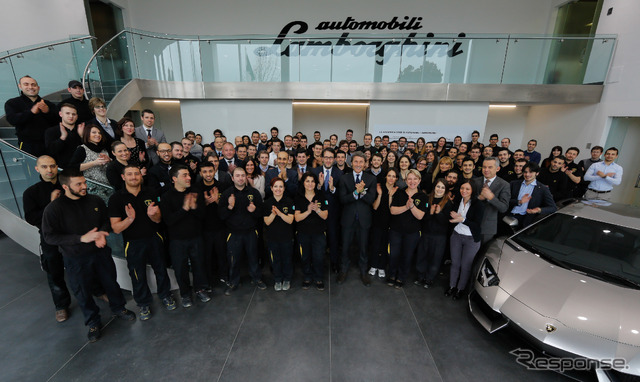 ランボルギーニ、2013年に100人を新規雇用