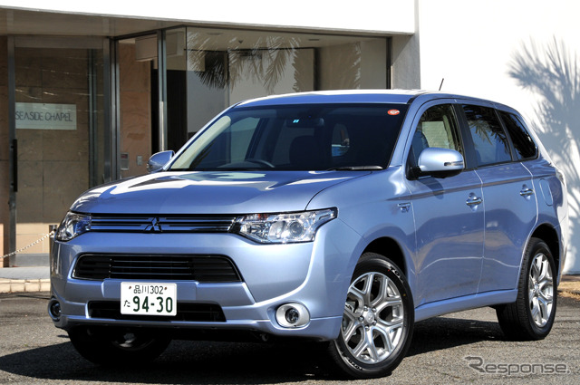 三菱・アウトランダーPHEV(参考画像)