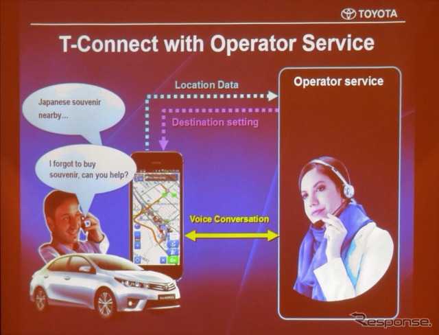 【トヨタ T-Connect 発表 in ドバイ】砂漠で迷わない&ムスリム最適化のナビ&オペレーターサービス