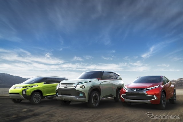 三菱コンセプト・GC-PHEV、XR-PHEV、AR