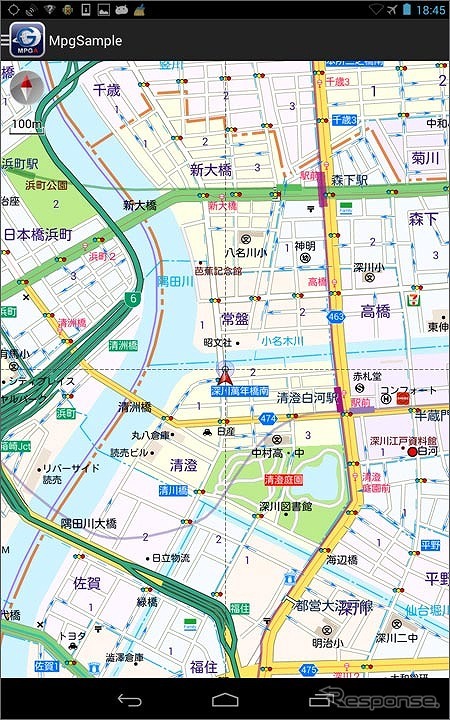 昭文社・MappleG-SDK for Android