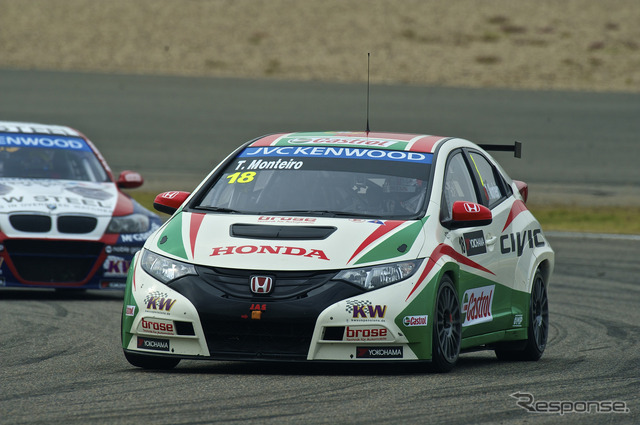 昨年の「Honda Civic WTCC」。写真:Honda(2013年)
