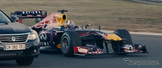 ルノー・F1スペシャルムービー（動画キャプチャ）