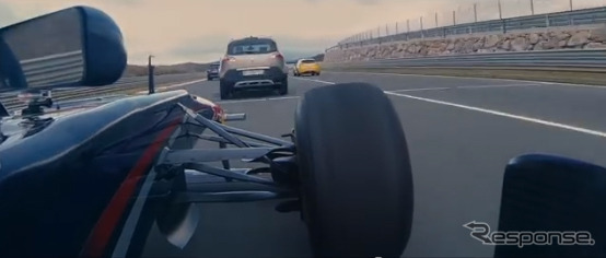 ルノー・F1スペシャルムービー（動画キャプチャ）