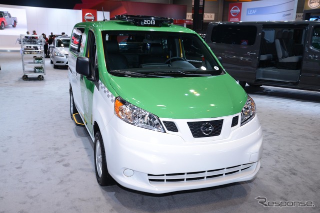 日産 シカゴ NV200 タクシー(シカゴモーターショー14)