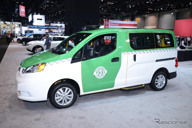 日産 シカゴ NV200 タクシー(シカゴモーターショー14)
