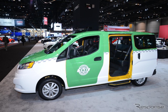 日産 シカゴ NV200 タクシー(シカゴモーターショー14)