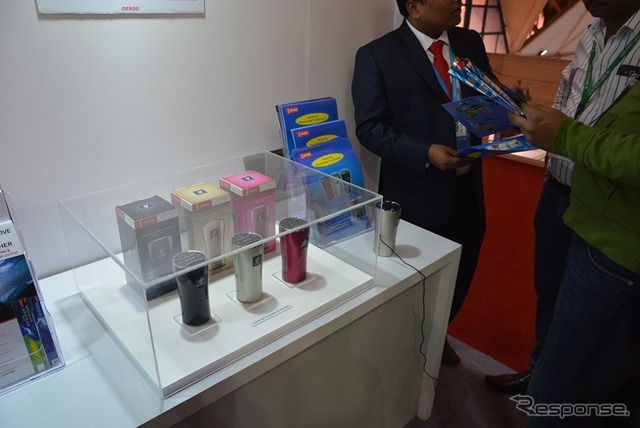 【デリーモーターショー14】デンソーは東京モーターショーと同じ展示内容