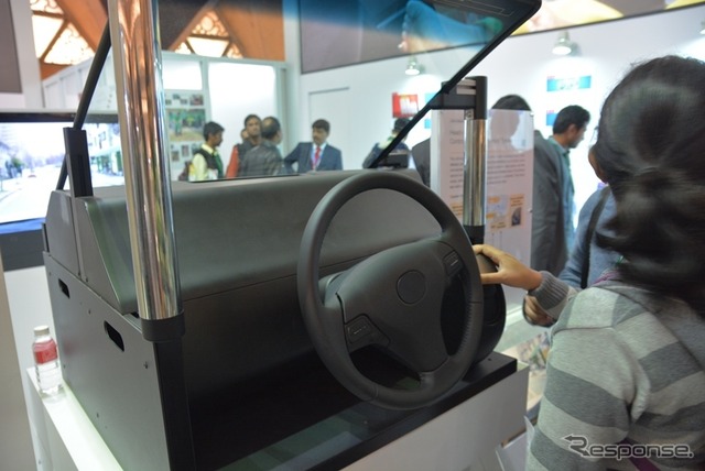 【デリーモーターショー14】デンソーは東京モーターショーと同じ展示内容