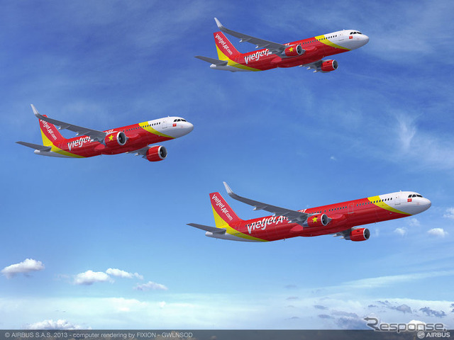 ベトジェットエア、エアバスにA320を確定発注