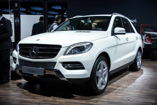 メルセデスベンツ・ML500 ガード(デリーモーターショー14)