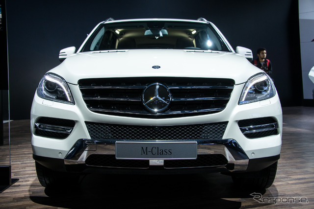 メルセデスベンツ・ML500 ガード(デリーモーターショー14)