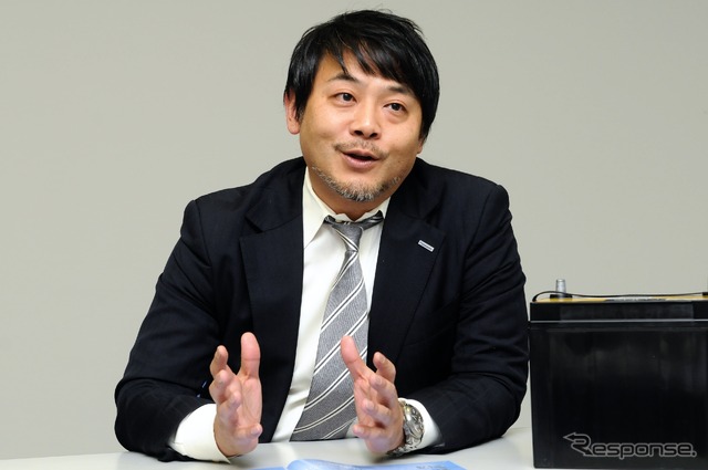 パナソニックストレージバッテリー 企画部  松本剛部長