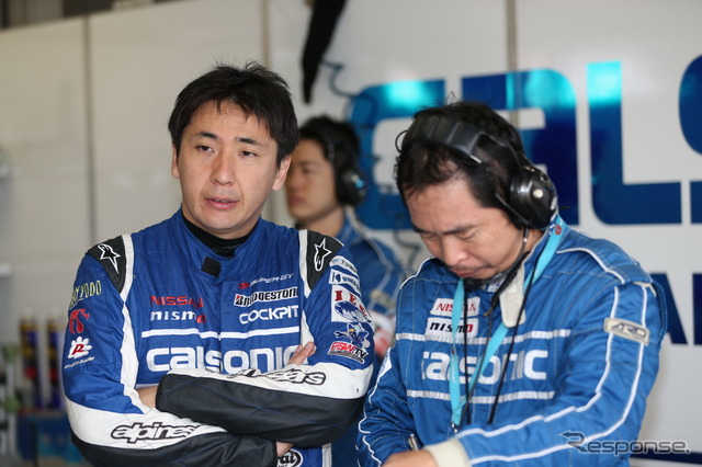 松田次生はNISMOに復帰して2014年のSUPER GTを戦う。写真:NISSAN(2013年)