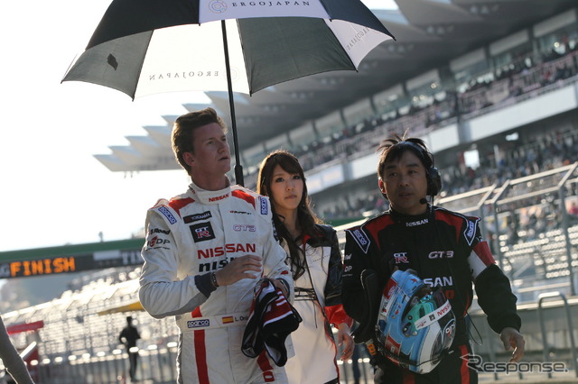 オルドネスはGT-Rで2014年のGT300にシリーズ参戦する。写真:NISSAN(2013年)