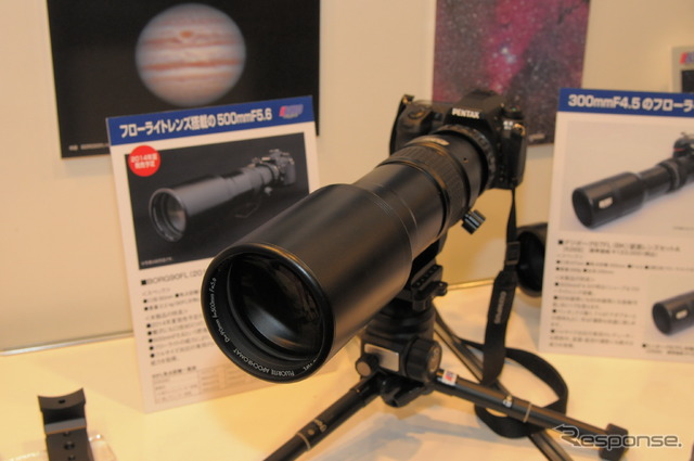 【CP+2014】トミーテック 天体望遠鏡で超望遠撮影「デジボーグ」シリーズ製品を展示