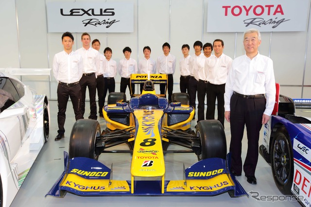 2014年のSFに臨むトヨタ勢。写真:TOYOTA