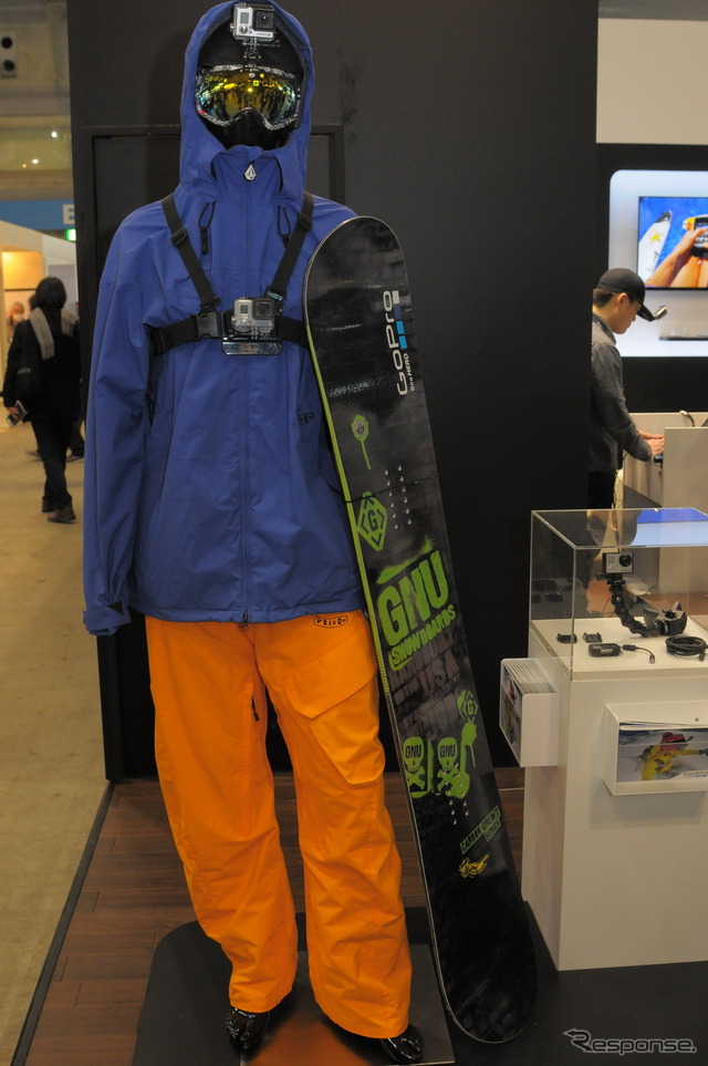 【CP+2014】GoPro 「HERO」シリーズ3製品の多彩な用途を展示
