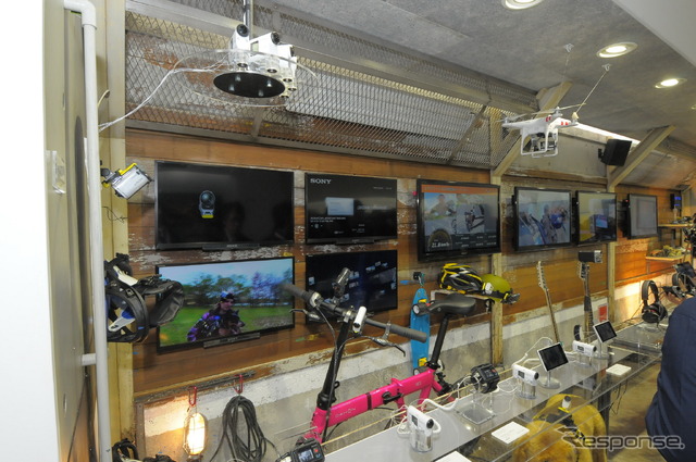 【CP+2014】ソニー アクションカム新製品でマルチコプターからの空撮も可能