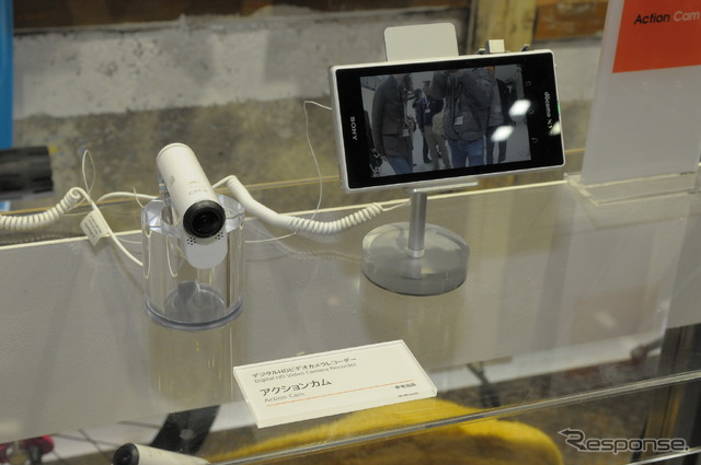 ソニー、アクションカムの新製品は国内でも間もなく登場とのこと