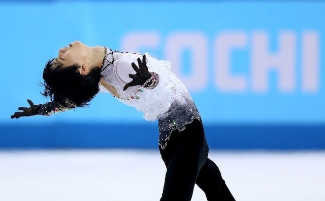 ソチ冬季オリンピック、羽生結弦選手(2月14日) (c) Getty Images