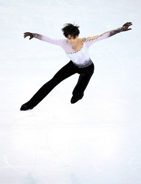 ソチ冬季オリンピック、羽生結弦選手(2月14日) (c) Getty Images