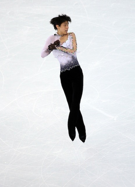 ソチ冬季オリンピック、羽生結弦選手(2月14日) (c) Getty Images