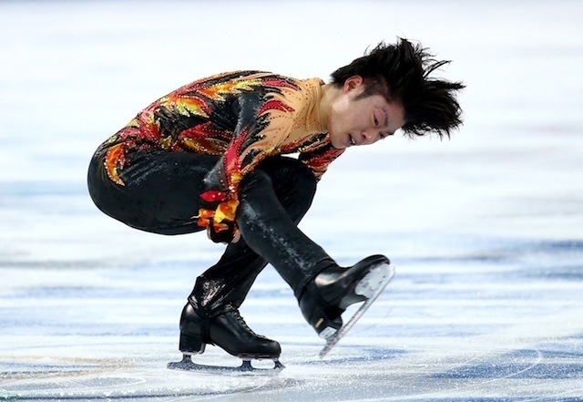 ソチ冬季オリンピック、町田樹選手(2月14日) (c) Getty Images